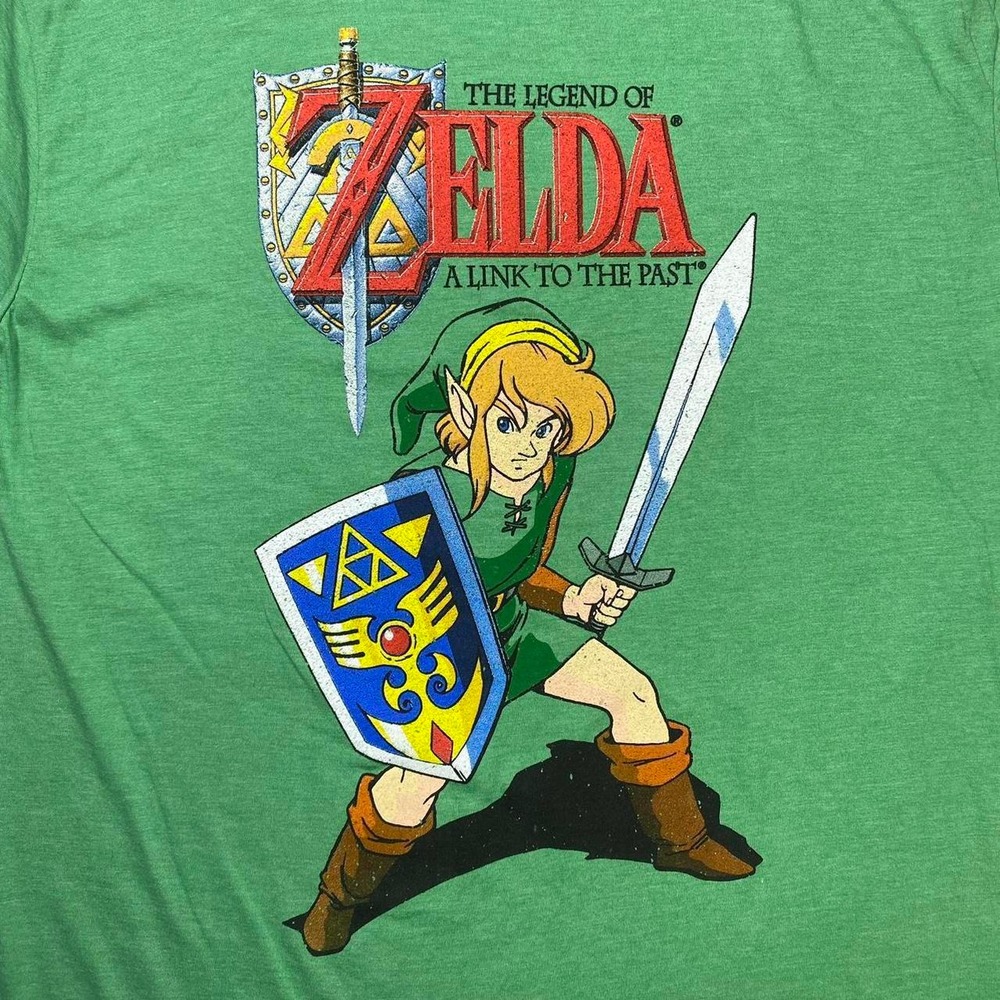Zelda 

The legend of Zelda

A link to the past Nintendo shirt